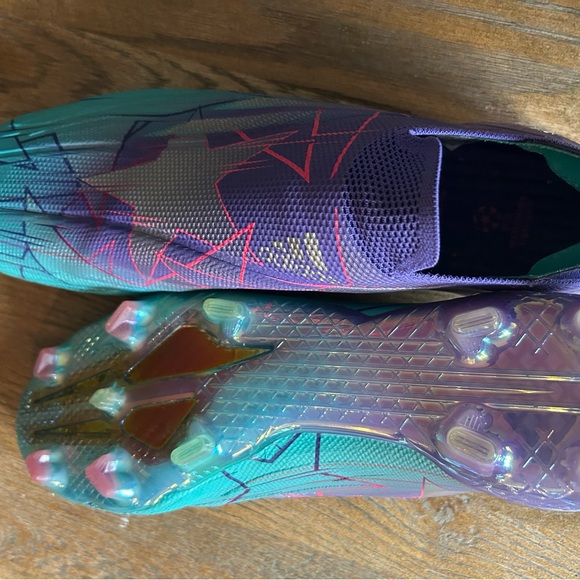 Adidas X Speedflow UCL Cleats Purple Rush/Silver GW7440. Size US 13 - Picture 6 of 6